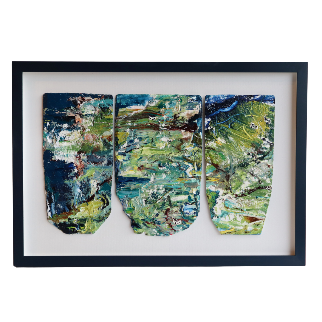 Aran Island Memories on Slate