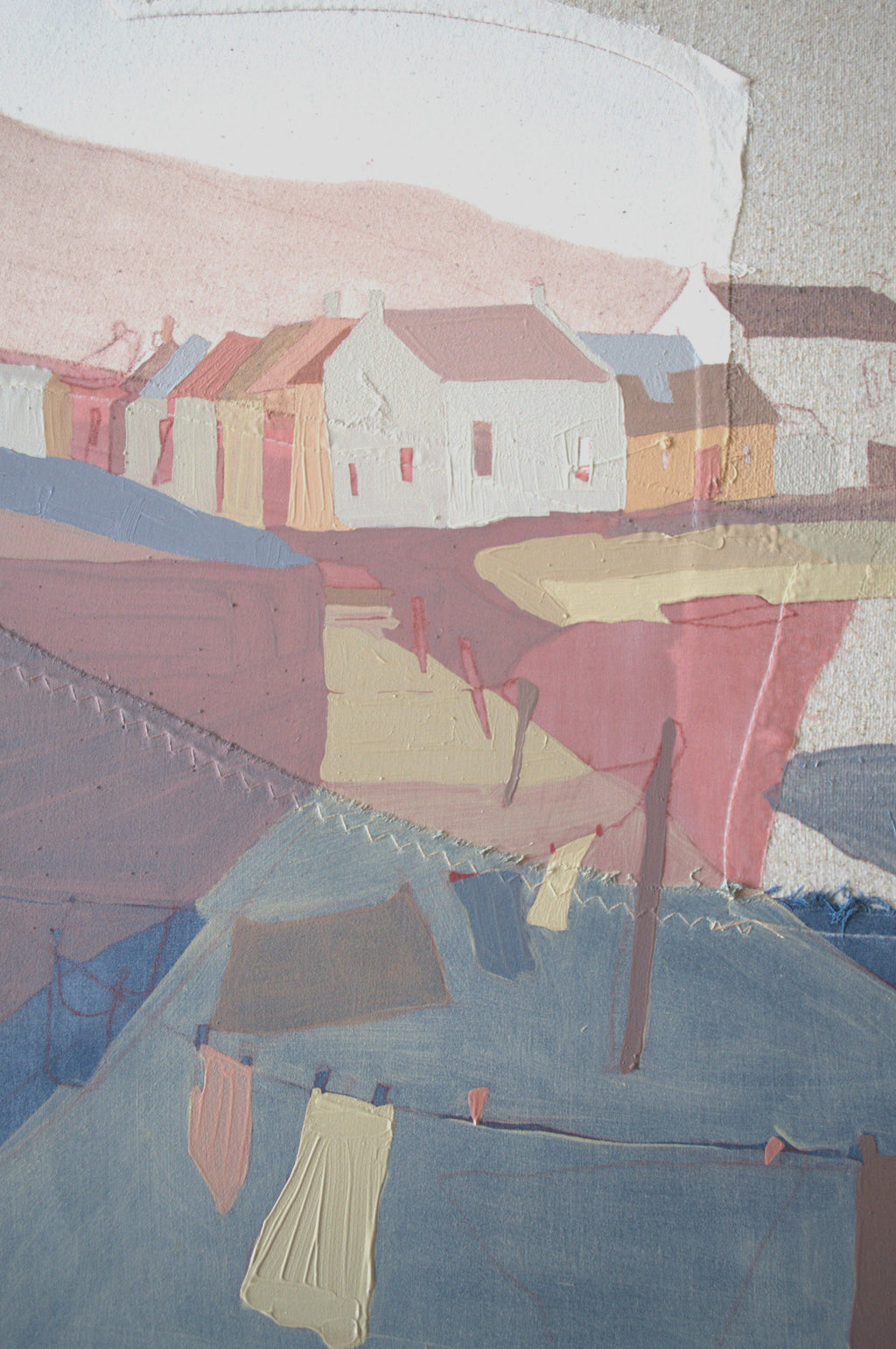 Washing Lines on the Harbour (Cellardyke)